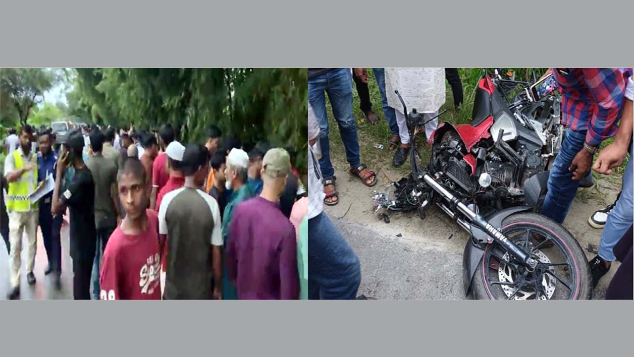 মাইক্রোবাসের ধাক্কায় দুই মোটরসাইকেলআরোহী নিহত