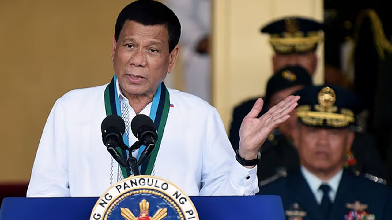 ফিলিপাইনের সাবেক প্রেসিডেন্ট রদ্রিগো দুতের্তে
