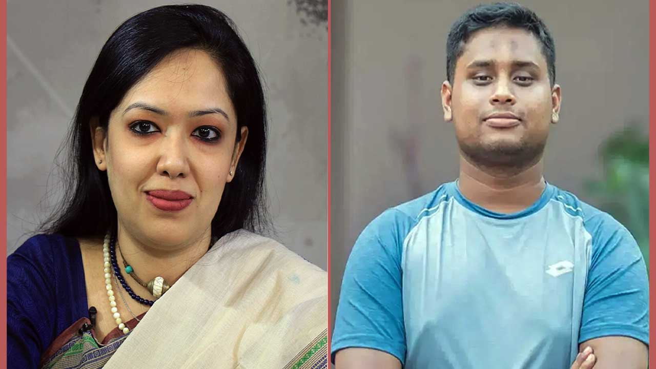 ব্যারিস্টার রুমিন ফারহানা (বাঁয়ে) ও হাসনাত আবদুল্লাহ
