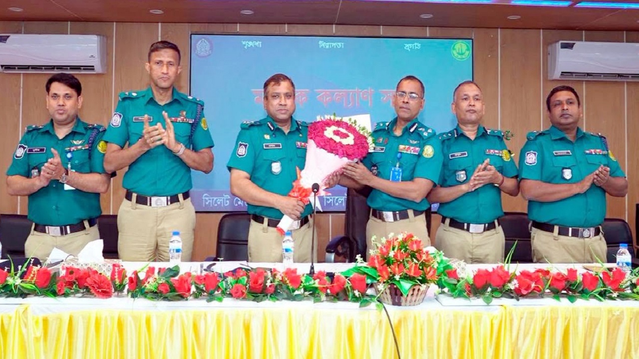 এসএমপির মাসিক কল্যাণ সভায় পুলিশ কমিশনার