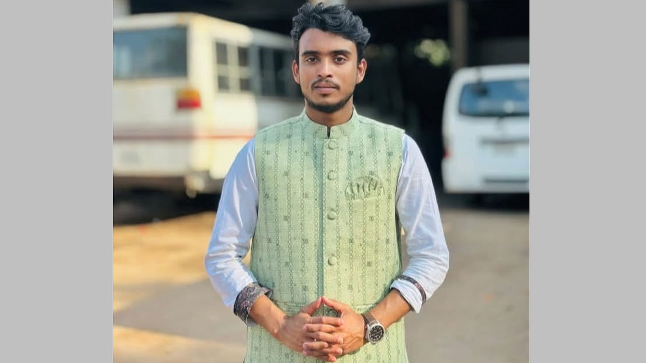 বহিষ্কৃত ছাত্রদল নেতা ও স্বতন্ত্র জিএস প্রার্থী মো: জুনায়েদ হাসান