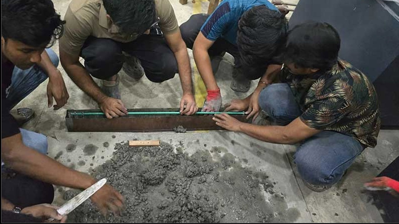 ভবন নির্মাণ কাজে মেডিক্যাল বর্জ্য ব্যবহারে শাবিপ্রবির গবেষকদের সাফল্য