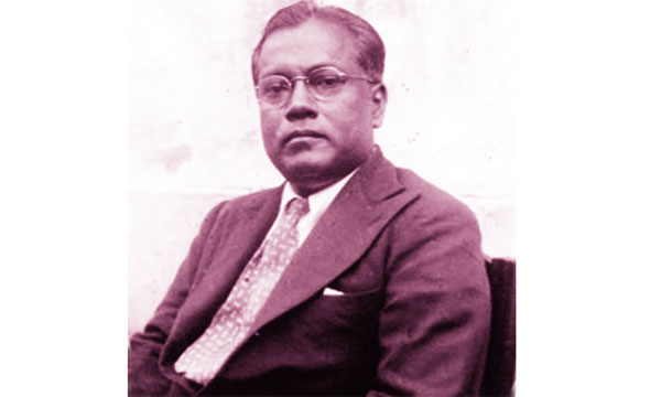 কবি গোলাম মোস্তফা। জন্ম : ১৮৯৫, মৃত্যু : ১৩ অক্টোবর ১৯৬৪