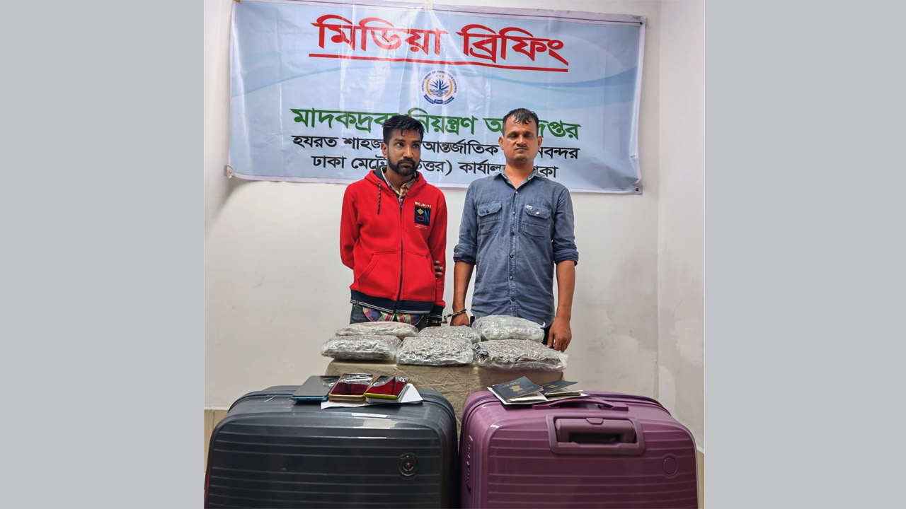গ্রেফতার সানাওয়ার আলী ও ইমতিয়াজ আহমেদ ।