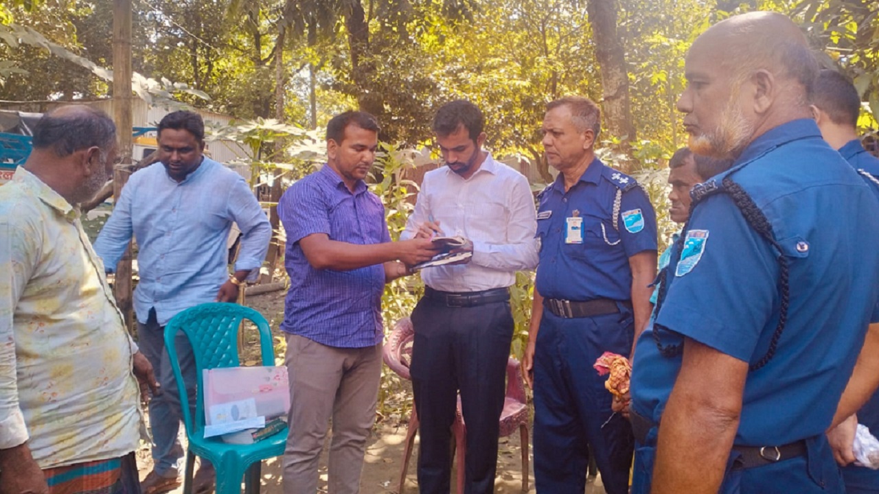সাটুরিয়ায় মাদকবিরোধী অভিযানে ভ্রাম্যমাণ আদালত