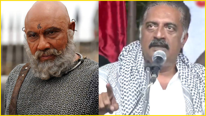 কাটাপ্পা খ্যাত অভিনেতা সত্যরাজ ও প্রকাশ রাজ