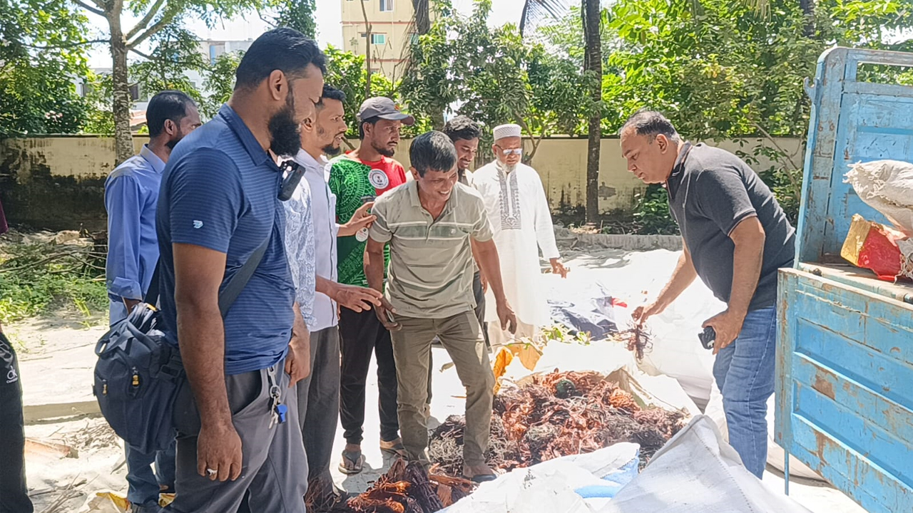 মতলব উত্তরে চুরি হওয়া ট্রান্সফরমারের মালামাল উদ্ধার