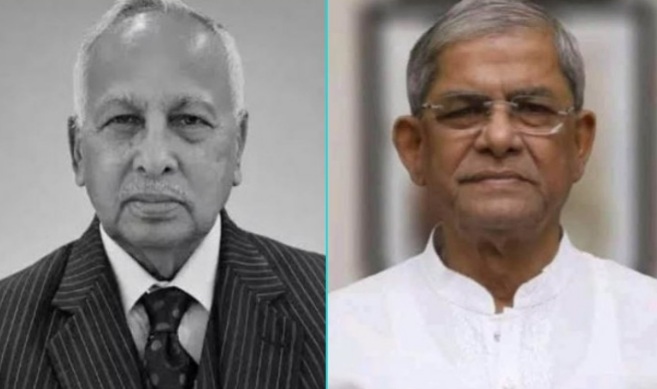 ব্যারিস্টার জমির উদ্দিন সরকারের মৃত্যুতে মির্জা ফখরুল ইসলাম আলমগীরের শোক
