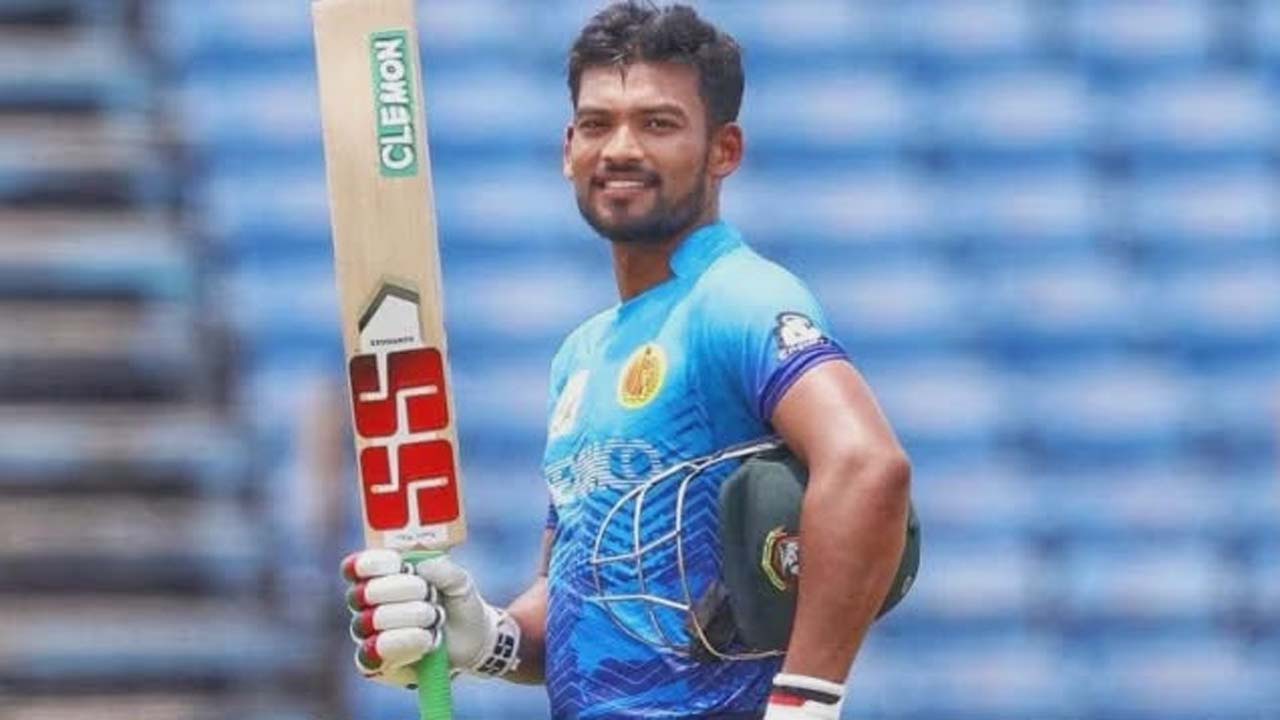 ডিপিএলে ফিরেই ৭ ছক্কায় শান্তর ঝড়ো সেঞ্চুরি