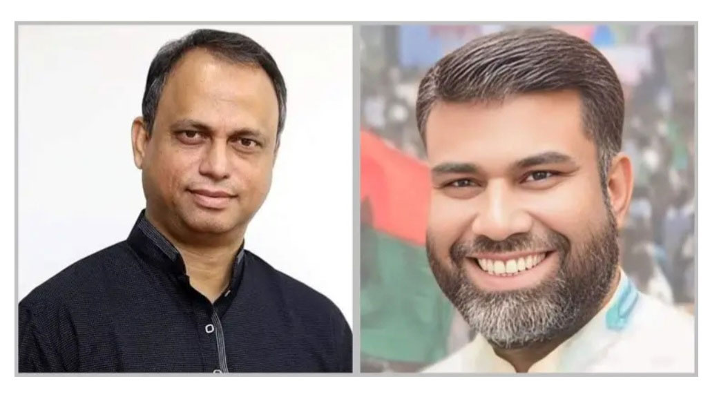 শরীফুজ্জামান শরীফ ও মাহমুদ হাসান খান বাবু