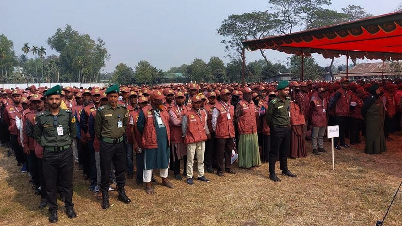 শেরপুরে নির্বাচনী দায়িত্বে আনসার ও ভিডিপি’র ৩ হাজার ৮৮৭ সদস্য