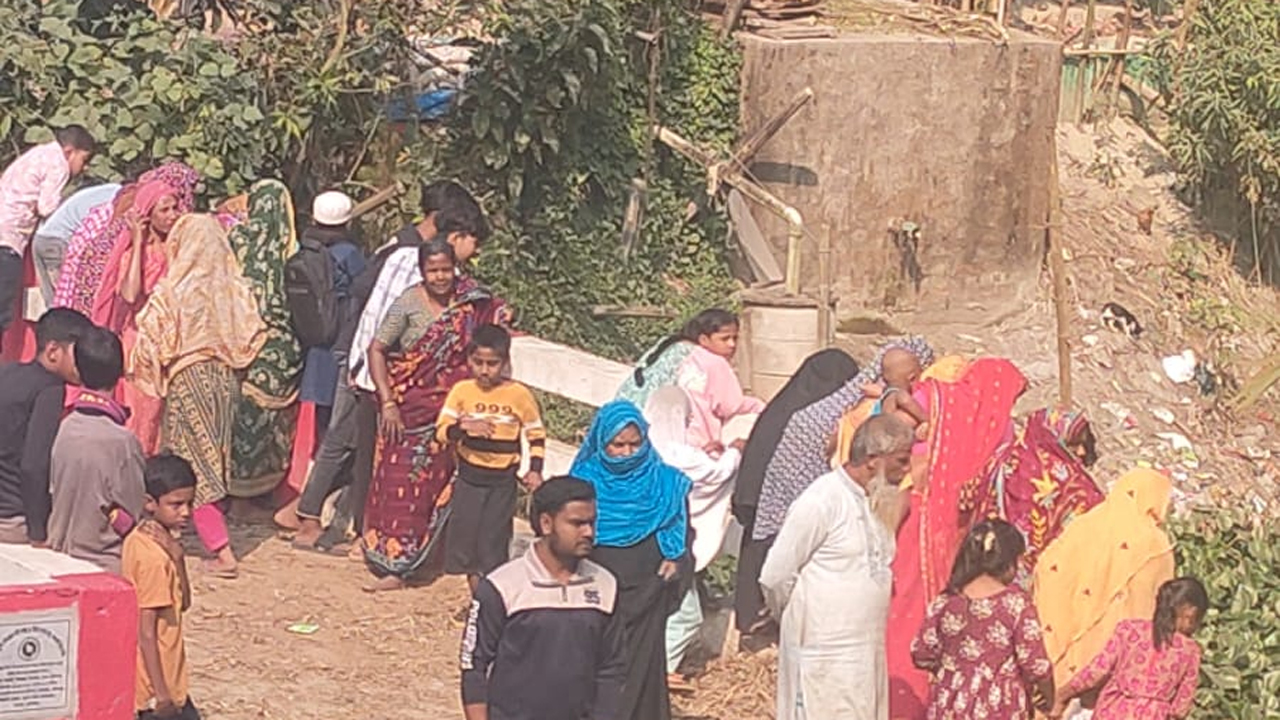 খাল থেকে লাশ উদ্ধার