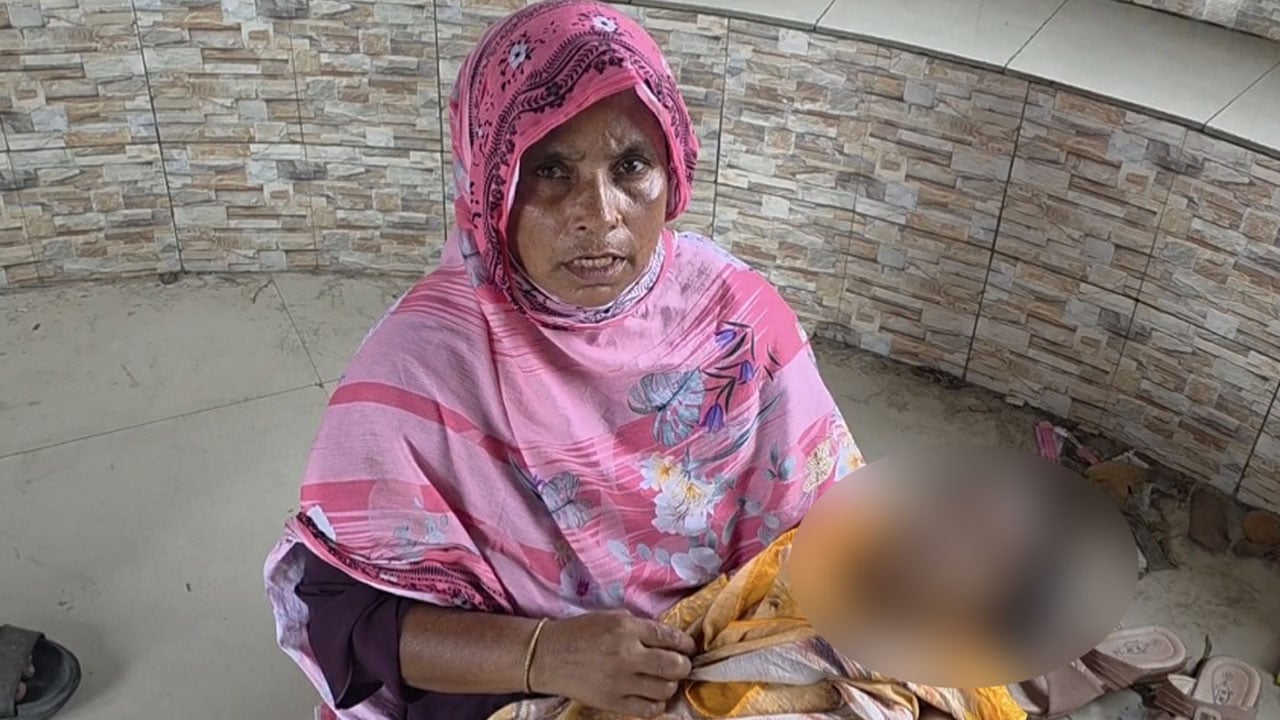 নিহত শিশু আলিফার লাশের ময়নাতদন্ত করা হচ্ছে