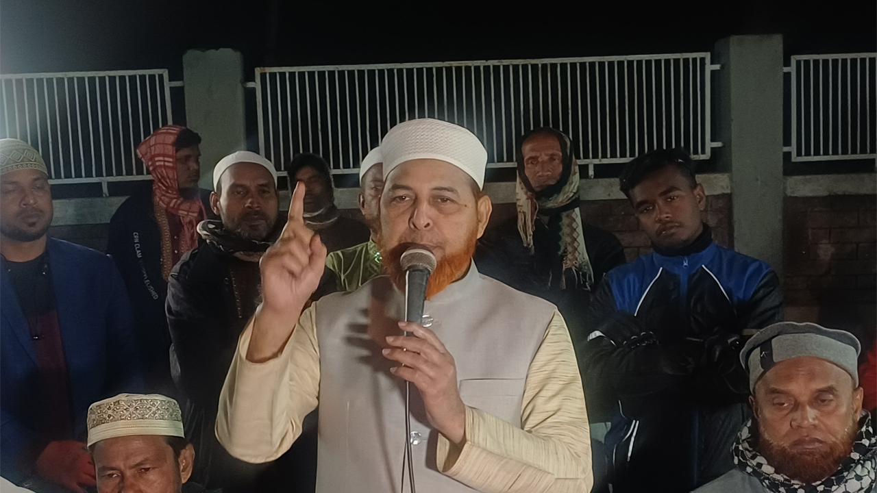 মোহনপুরে মাওলানা রফিকুল ইসলাম খান