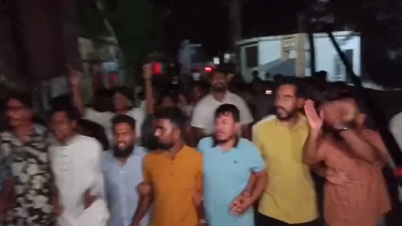 সরাইলে নিষিদ্ধ যুবলীগের ঝটিকা মিছিলের প্রতিবাদে ছাত্রদলের বিক্ষোভ