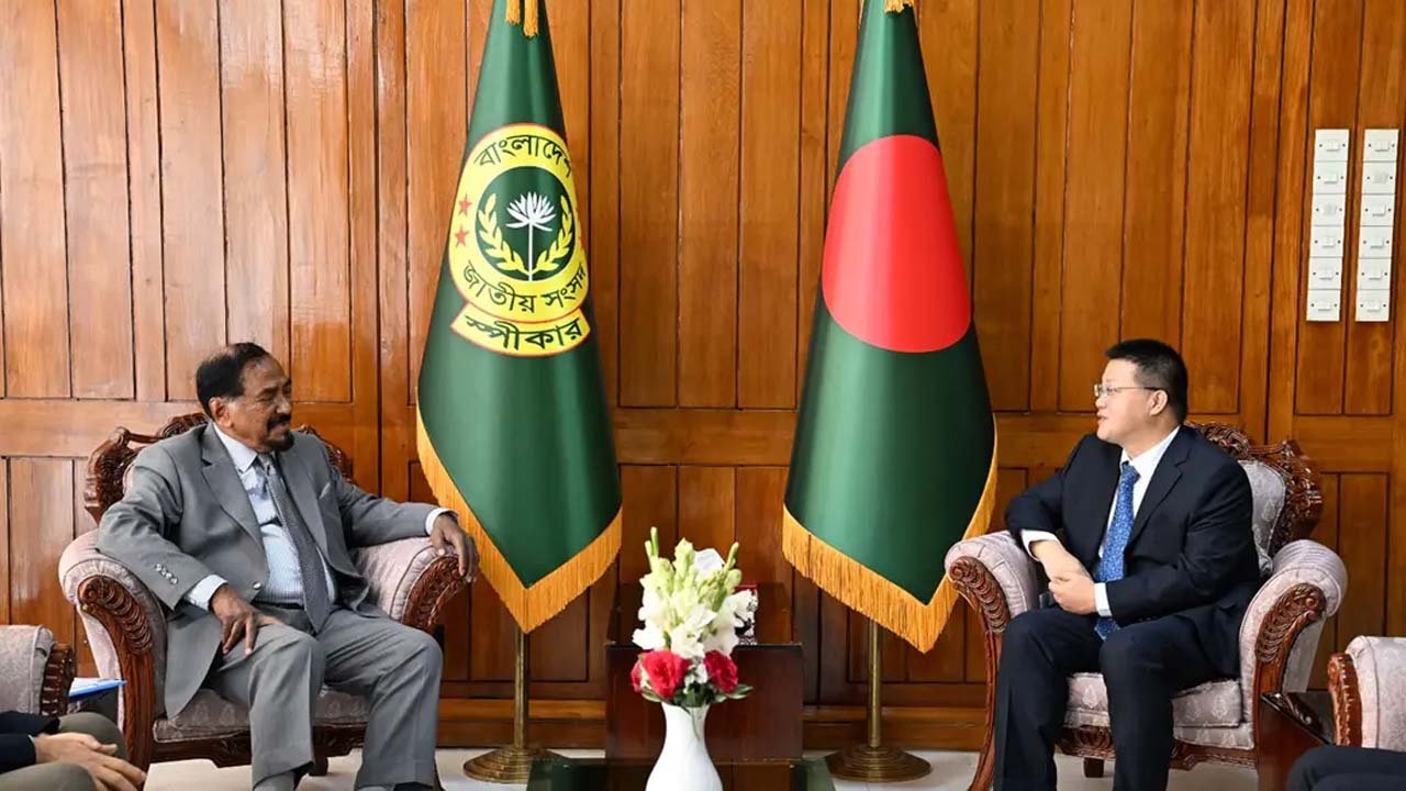 স্পিকারের সাথে চীনা রাষ্ট্রদূতের সাক্ষাৎ