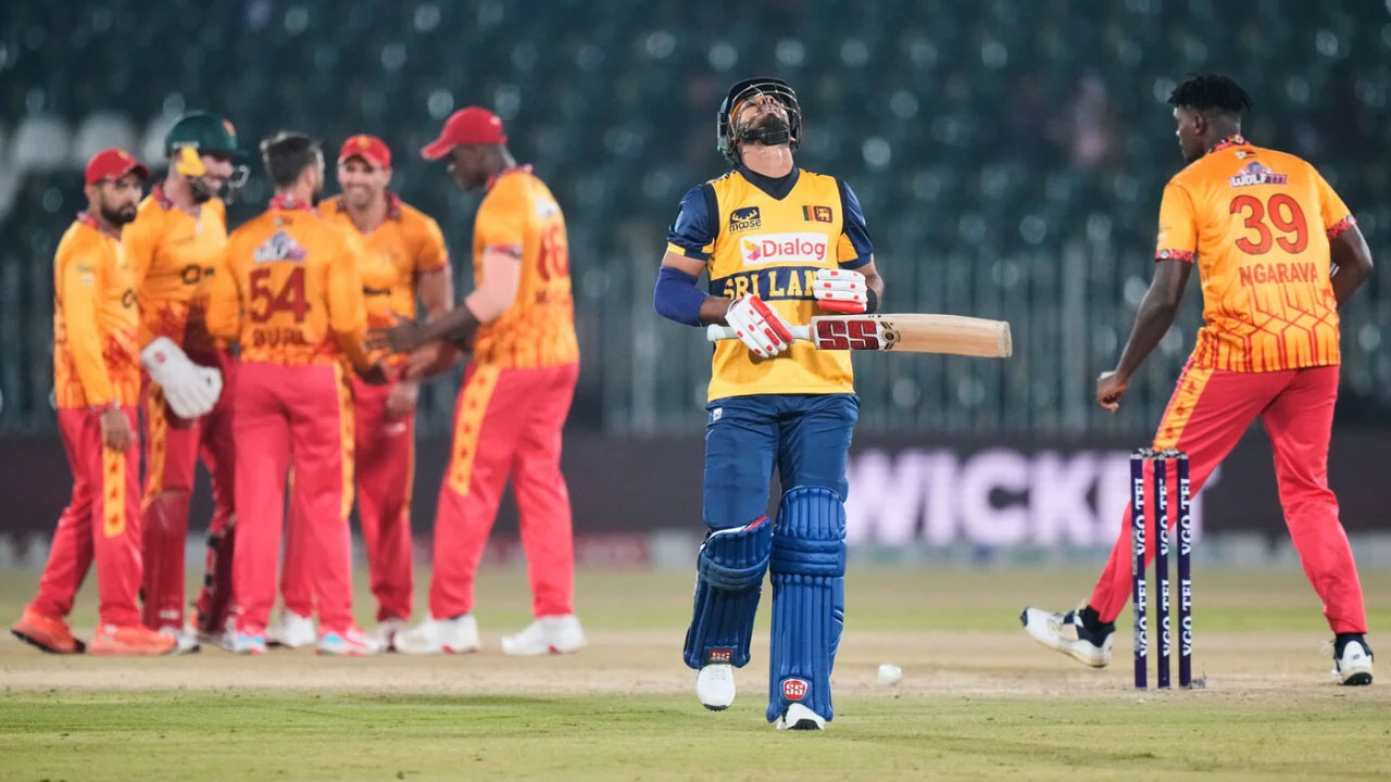 জিম্বাবুয়ের কাছে ৬৭ রানে হারলো শ্রীলঙ্কা