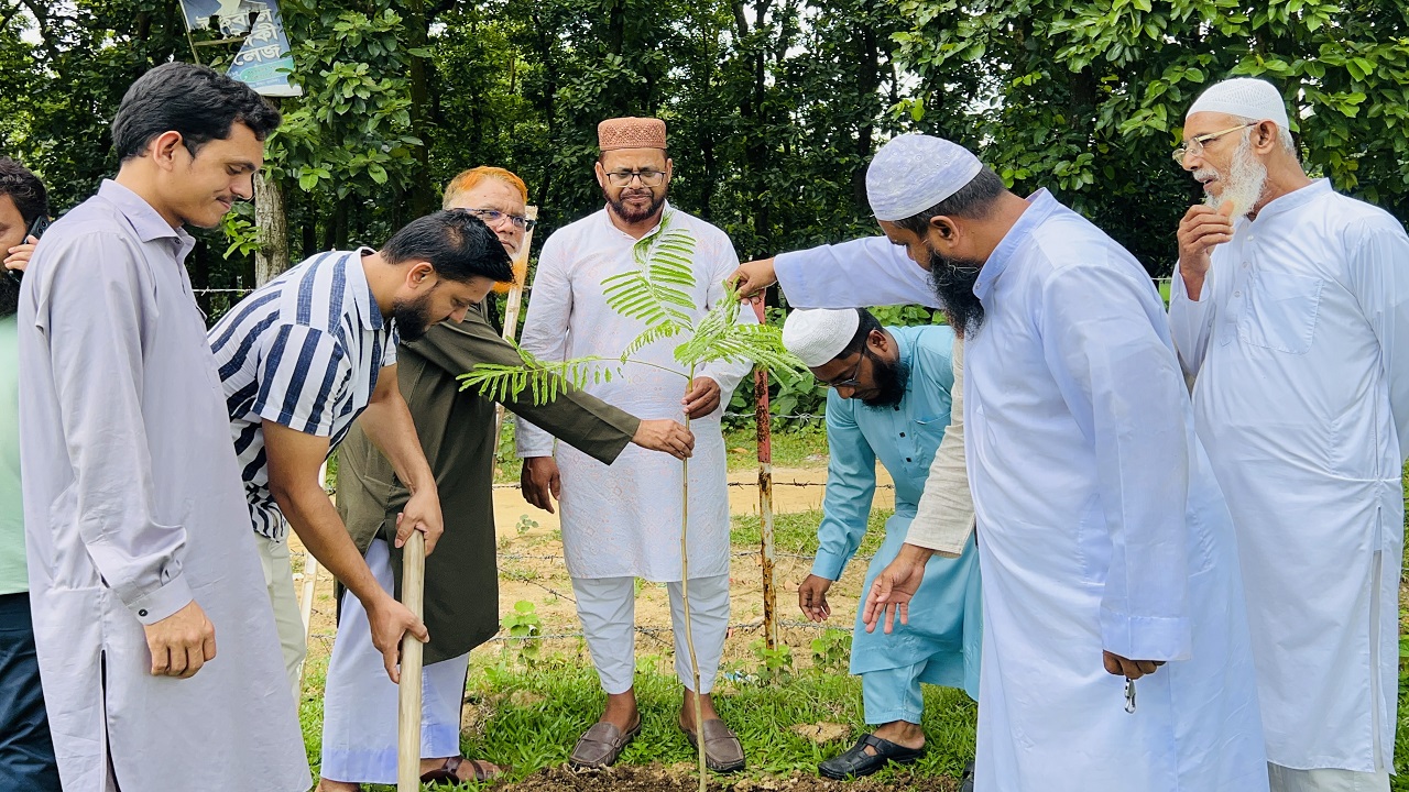 শ্রীপুরে জামায়াতের বৃক্ষরোপণ কর্মসূচি উদ্বোধন