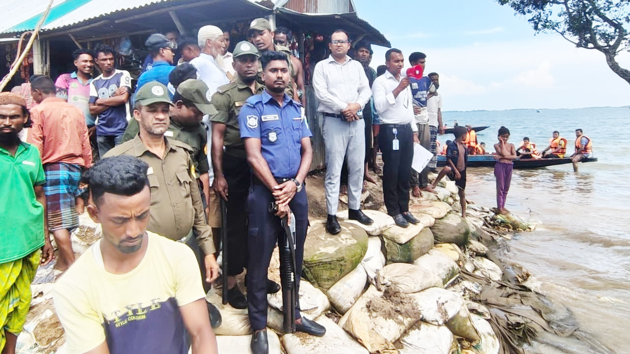 টাঙ্গুয়ার হাওরে ভ্রাম্যমাণ আদালত পরিচালনা