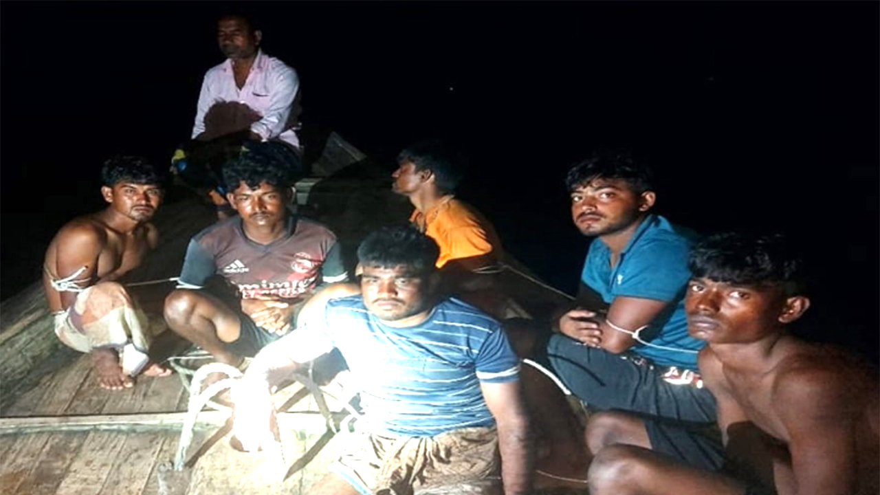 আটক ছয়জন জেলে