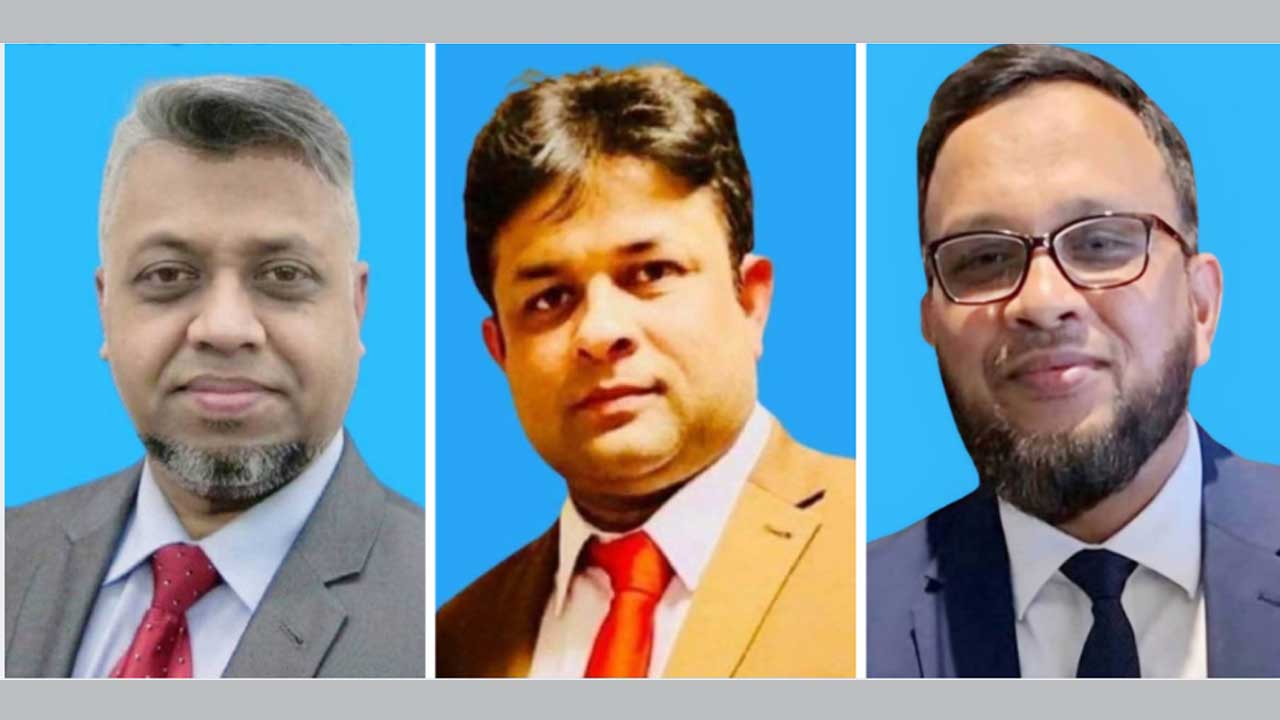 সভাপতি, সাধারণ সম্পাদক ও কোষাধ্যক্ষ