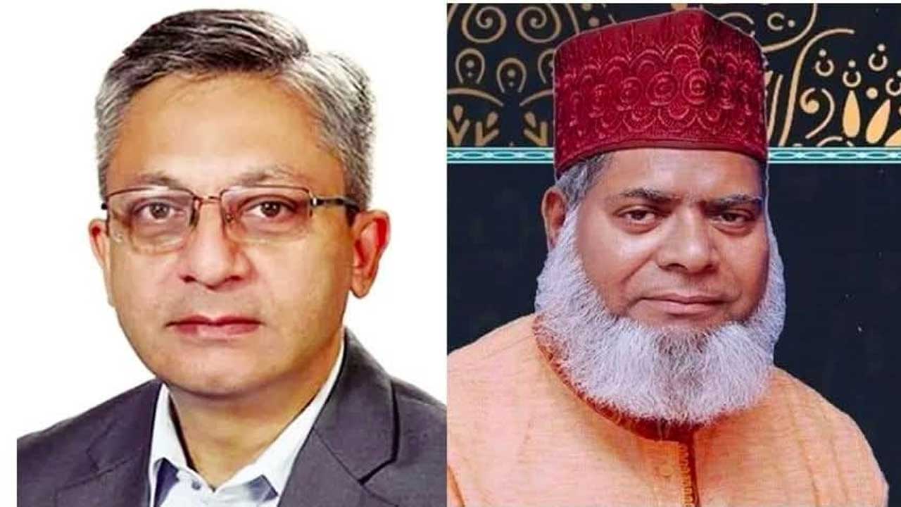 বিএনপির প্রার্থী খন্দকার আব্দুল মুক্তাদির ও জামায়াতের প্রার্থী মাওলানা হাবিবুর রহমান