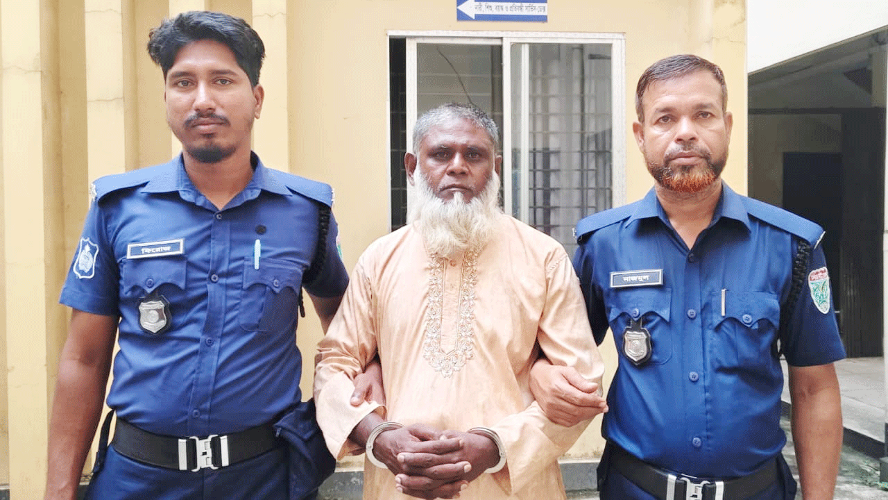 ধর্ষণচেষ্টার অভিযোগে আটক বৃদ্ধ নুর উদ্দিন