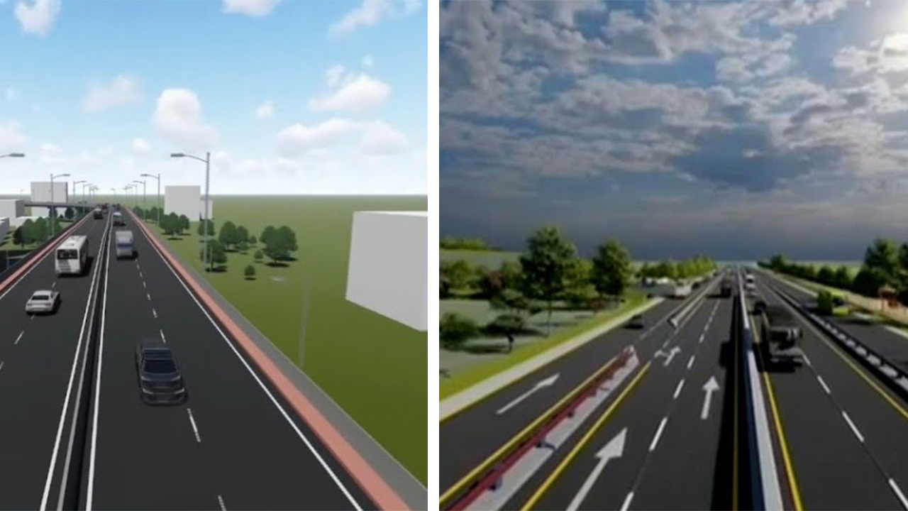 প্রস্তাবিত সিলেট-তামাবিল চার লেন মহাসড়ক প্রকল্প