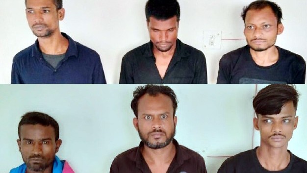অভিযানে গ্রেফতার ছিনতাইকারীরা