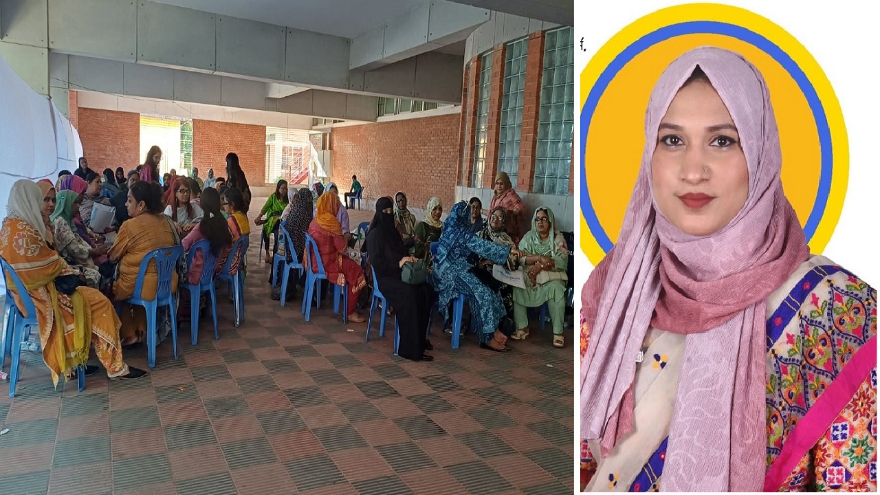 সিলেট উইমেন চেম্বার নির্বাচনে সভাপতি লুবানা