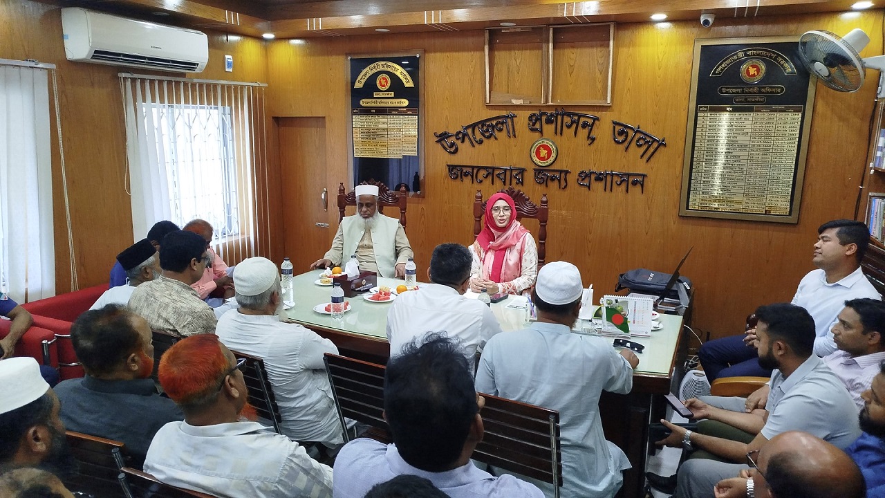 নবাগত ইউএনও‘র সাথে মতবিনিময় সভায় সংসদ সদস্য ইজ্জত উল্লাহ