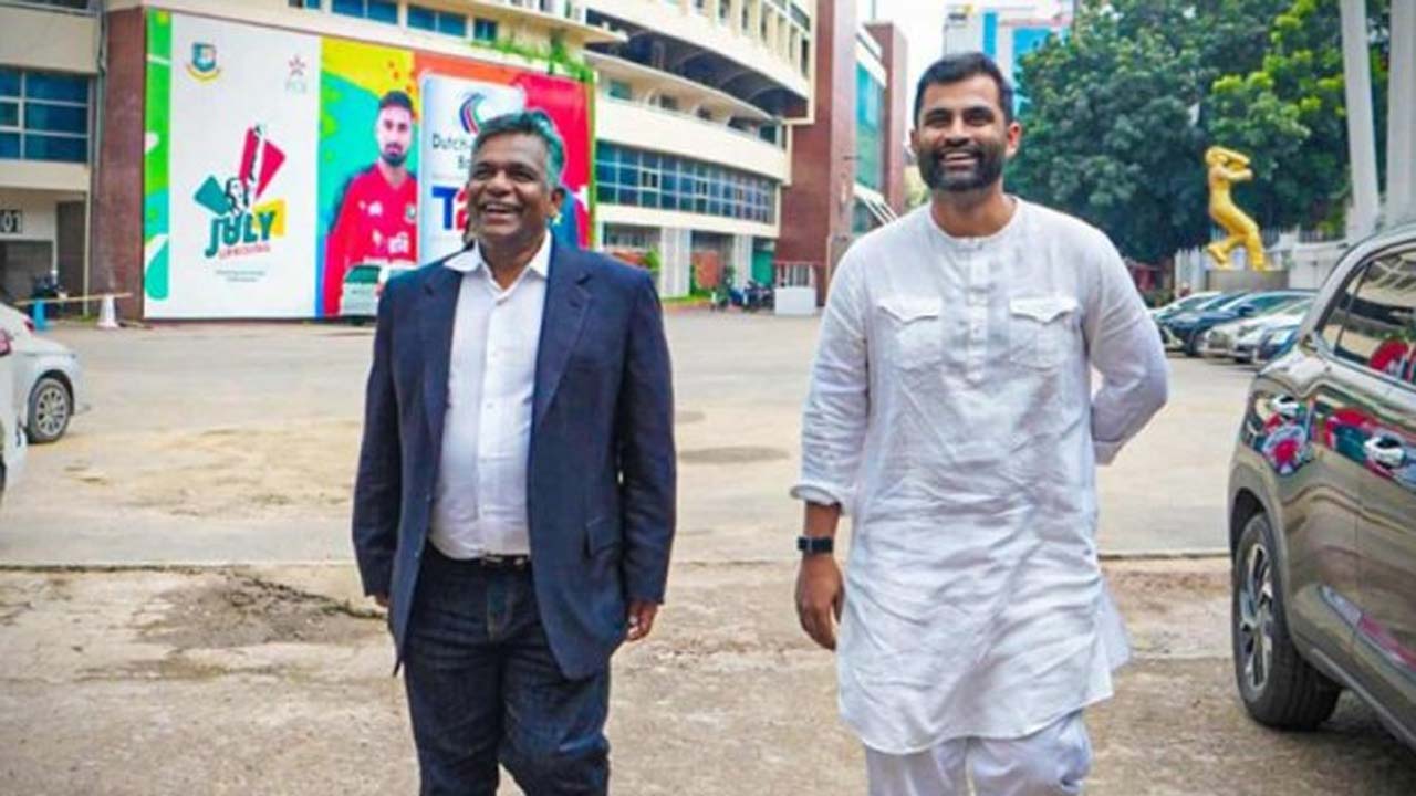 তামিম ইকবাল ও আমিনুল ইসলাম বুলবুল