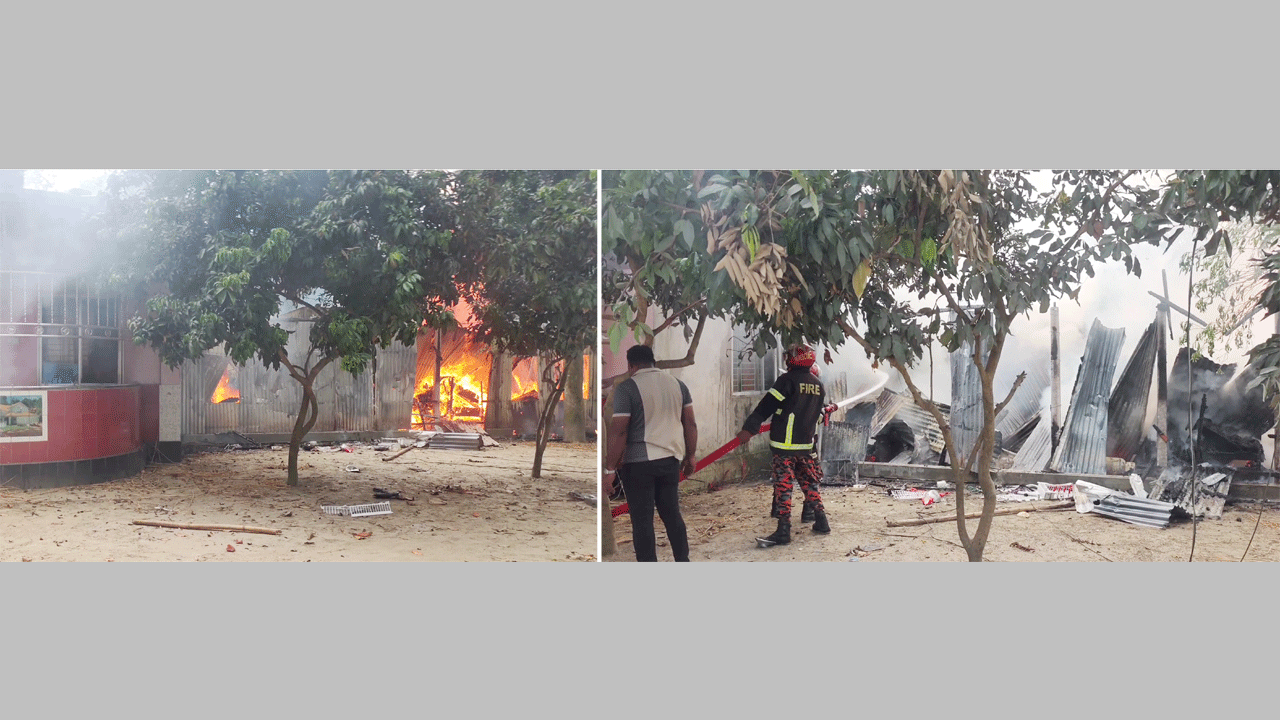অগ্নিসংযোগ ও ভাঙচুর