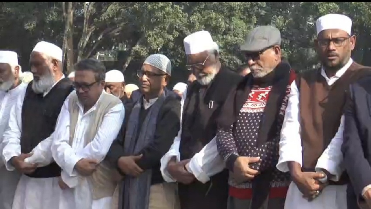 সাবেক স্বরাষ্ট্রমন্ত্রী মেজর জেনারেল (অব.) মাহমুদুল হাসানের জানাজা