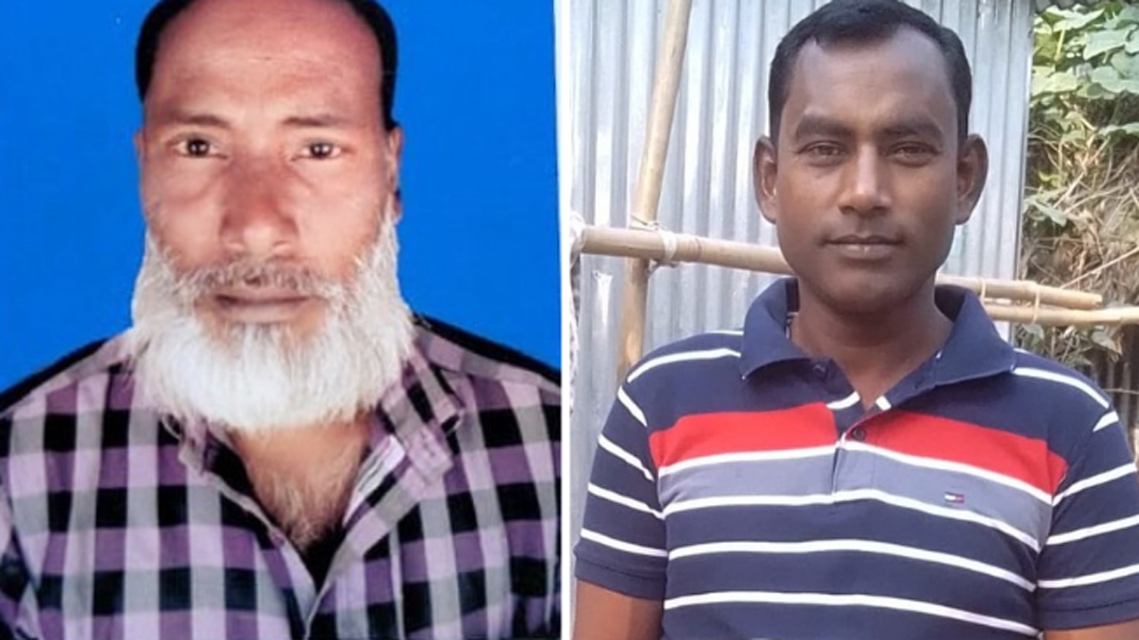 মৃত রইচ উদ্দিন ও অভিযুক্ত মজনু