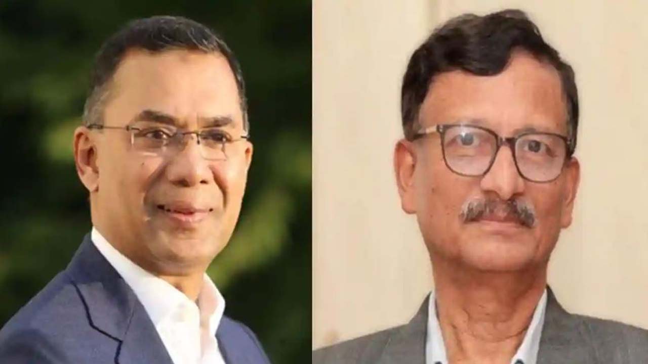 বিএনপির ভারপ্রাপ্ত চেয়ারম্যান তারেক রহমান ও পররাষ্ট্র উপদেষ্টা মো: তৌহিদ হোসেন