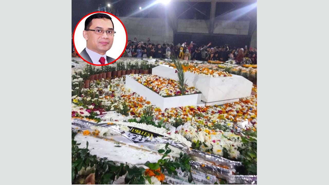 তিন দিনের রাষ্ট্রীয় শোক শেষে তারেক রহমানের ফেসবুক পোস্ট