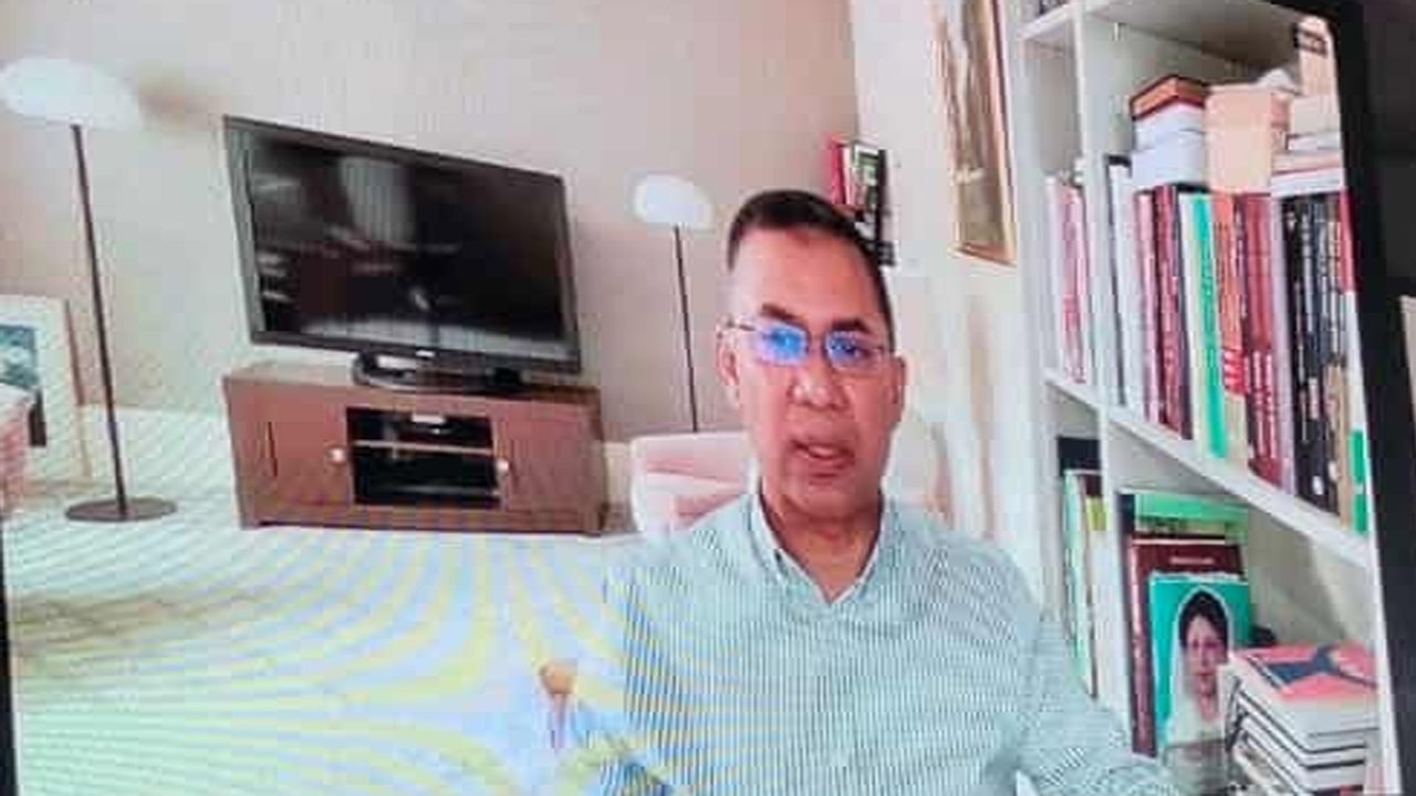 ঢাকায় শিক্ষক সমাবেশে ভার্চুয়ালি বক্তব্য রাখছেন তারেক রহমান