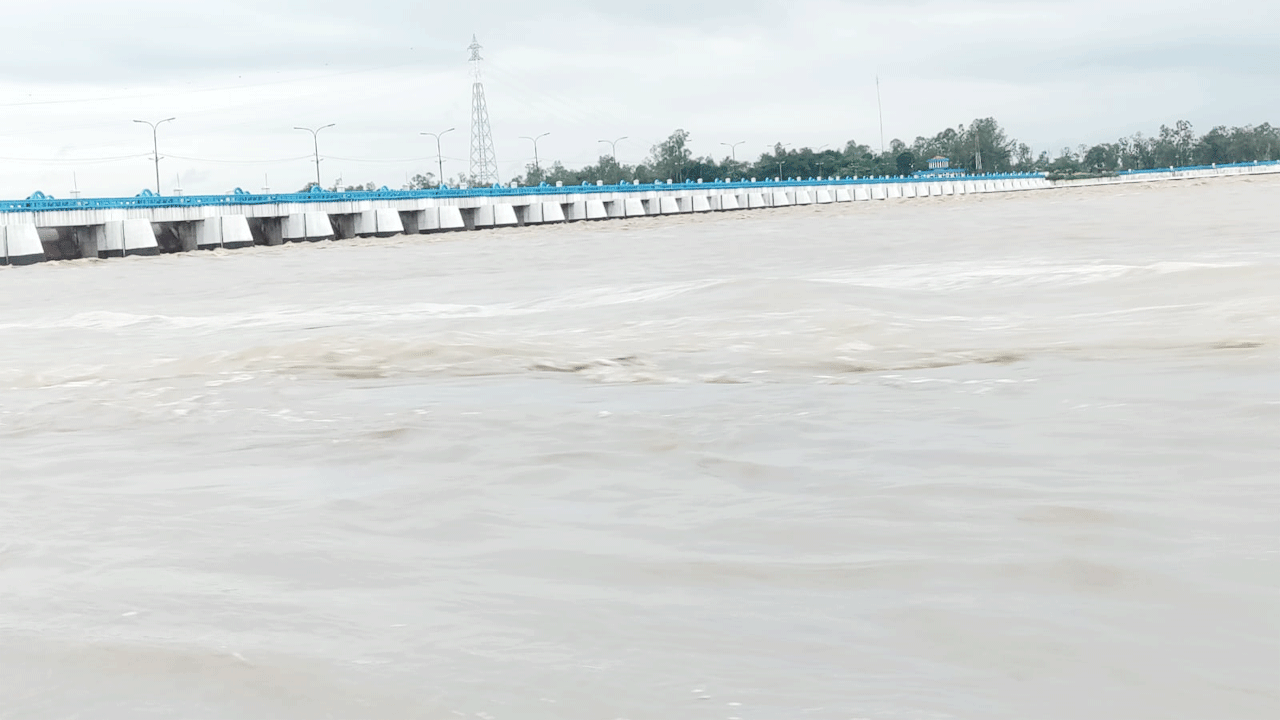 তিস্তা নদীর ডিমলা উপজেলার ডালিয়া পয়েন্ট