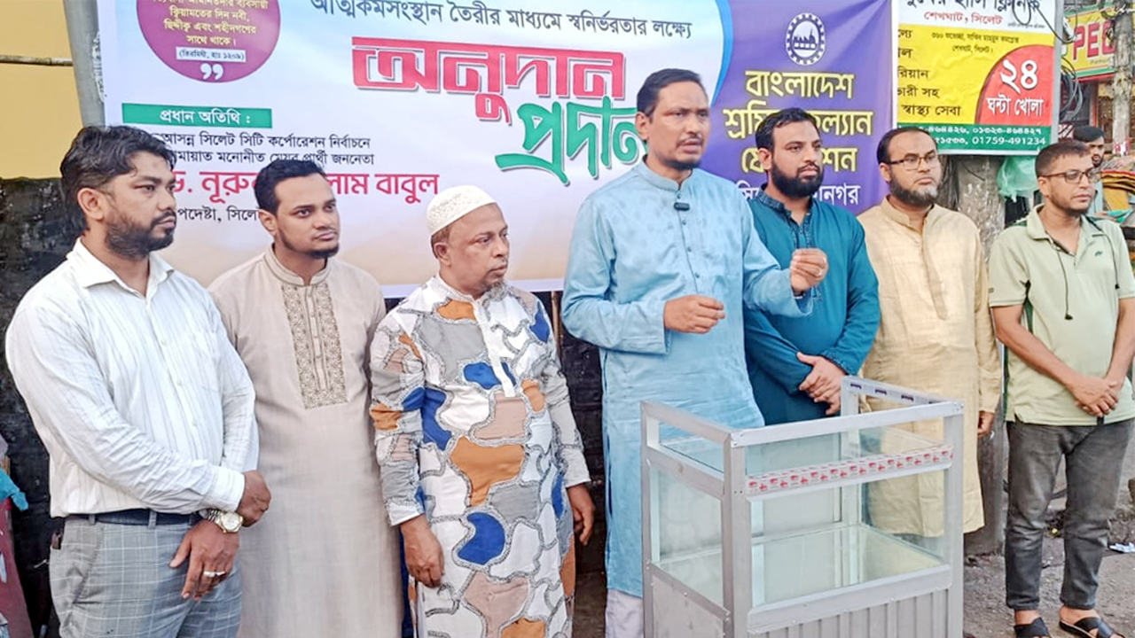 বক্তব্য দিচ্ছেন ড. নূরুল ইসলাম বাবুল