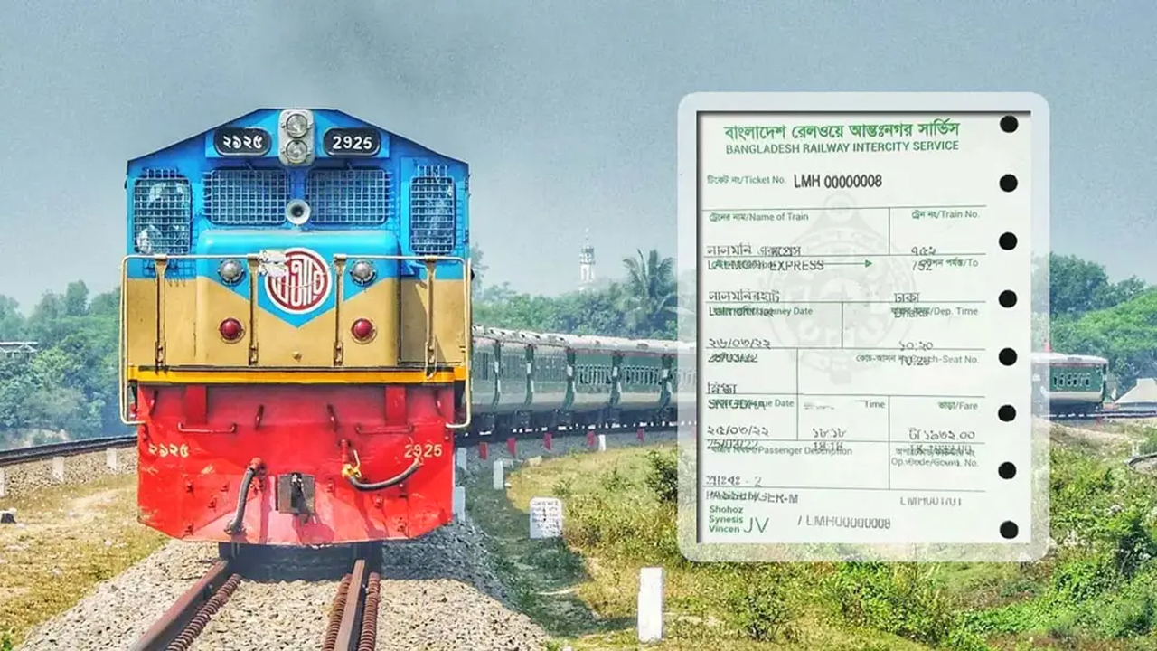 ঈদুল আজহা উপলক্ষে ফিরতি ট্রেনের ১ জুনের টিকিট বিক্রি আজ