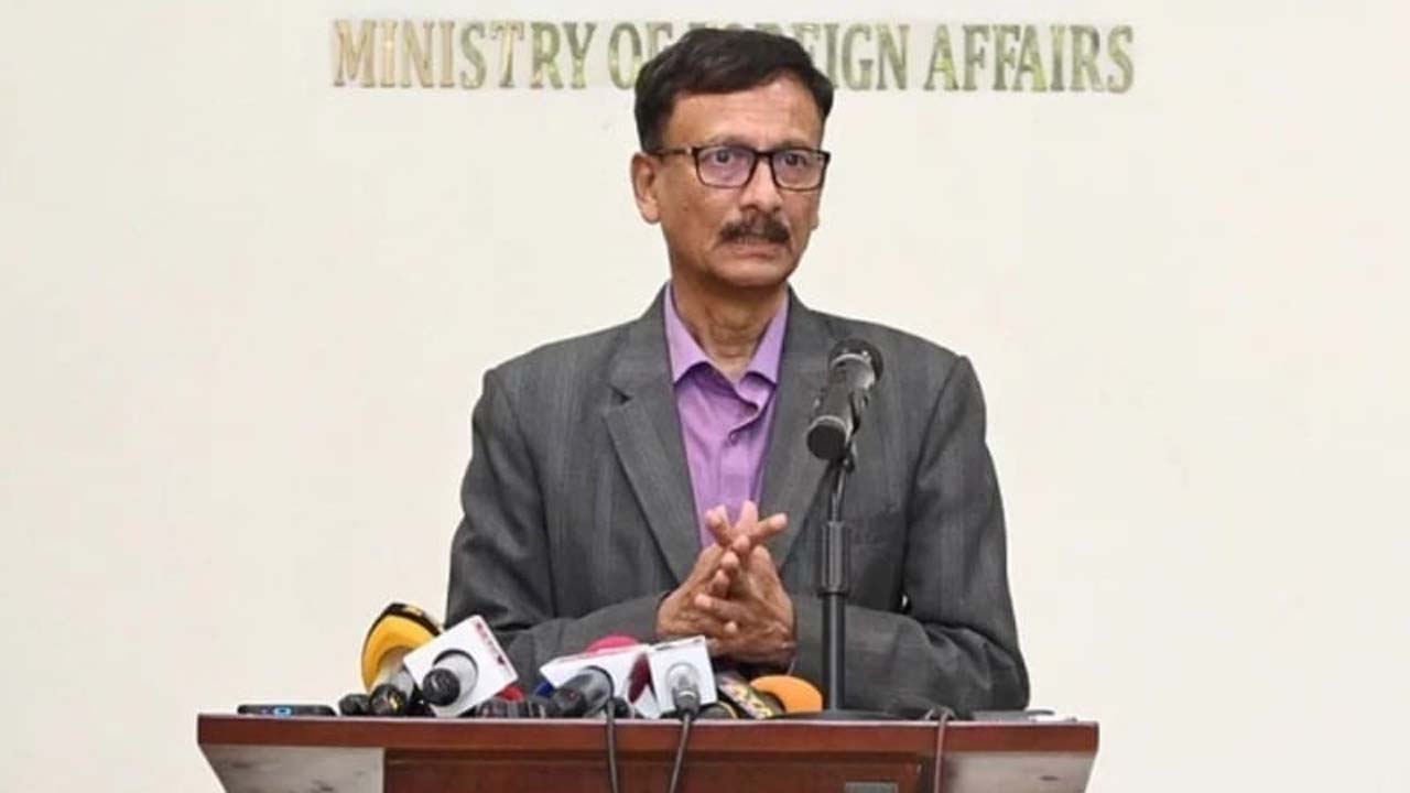 পররাষ্ট্র উপদেষ্টা মো: তৌহিদ হোসেন