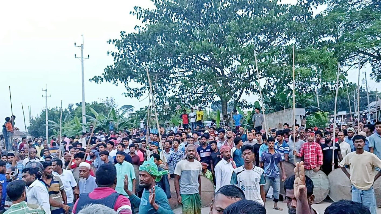সালথায় আধিপত্য বিস্তার নিয়ে দুই পক্ষের সংঘর্ষ
