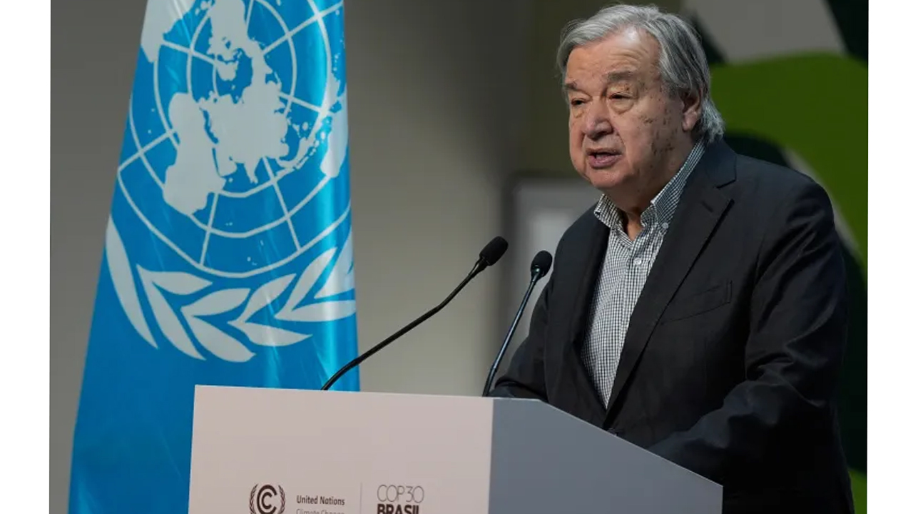 জাতিসংঘ মহাসচিব আন্তোনিও গুতেরেস