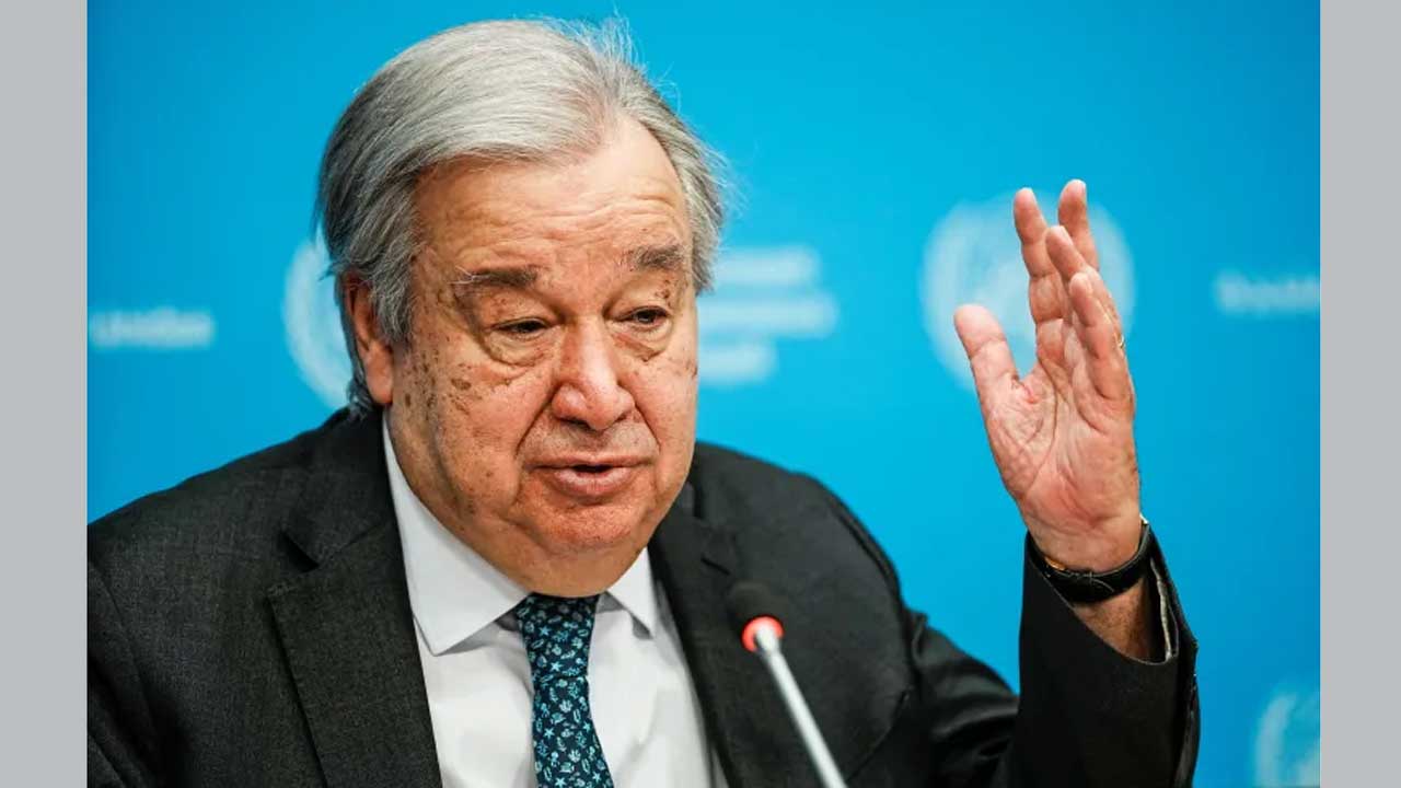 জাতিসংঘ মহাসচিব আন্তোনিও গুতেরেস