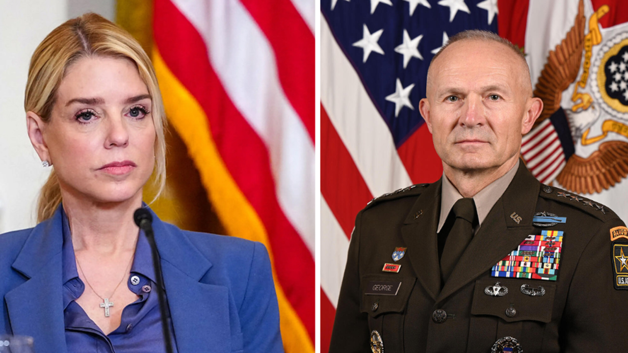 অ্যাটর্নি জেনারেল পাম বনডি ও সেনাপ্রধান র‌্যান্ডি জর্জ