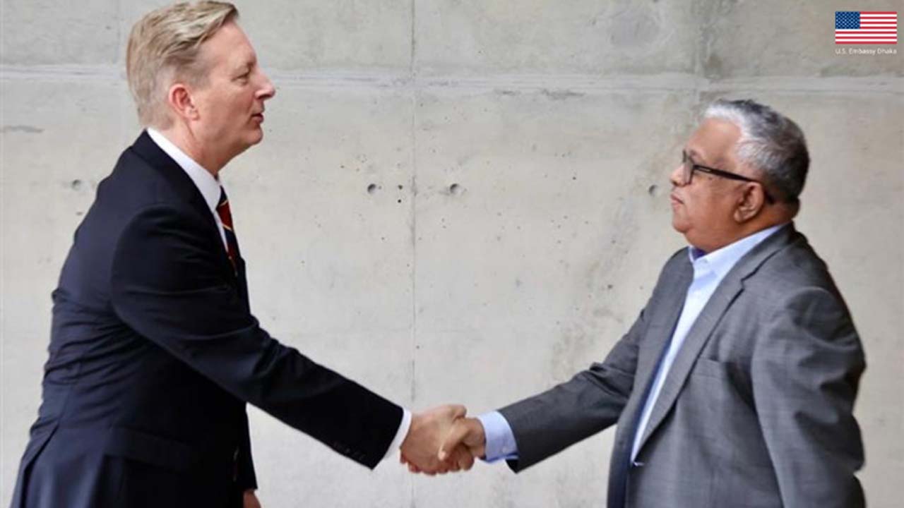 পররাষ্ট্র সচিবের সাথে যুক্তরাষ্ট্রের বিশেষ দূতের বৈঠক