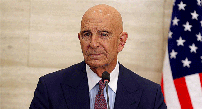 তুরস্কে নিযুক্ত মার্কিন রাষ্ট্রদূত এবং সিরিয়ার বিশেষ দূত টম ব্যারেক