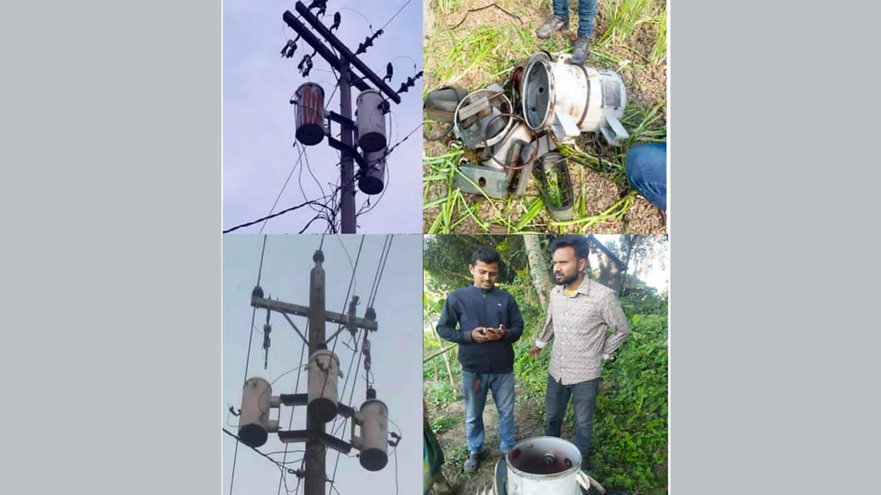 পল্লী বিদ্যুতের ট্রান্সফরমার