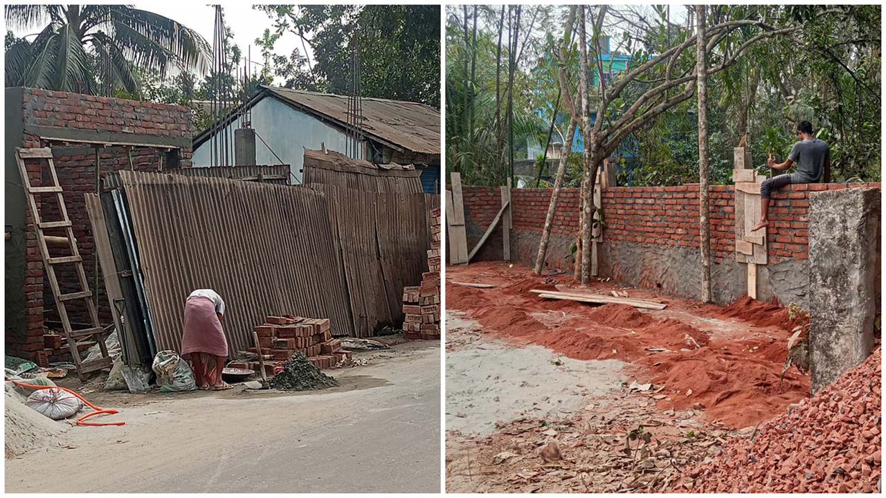 জমি দখলের উৎসব